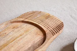 Trays & Platters^Nkuku Tivisha Mango Wood Serving Board - Natural