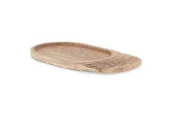 Trays & Platters^Nkuku Tivisha Mango Wood Serving Board - Natural