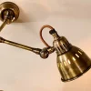 Wall Lights|Spot Lights^Nkuku Tubu Brass Extendable Wall Light - Antique Brass
