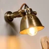 Spot Lights|Wall & Spot Lights^Nkuku Tubu Brass Spot Light - Antique Brass