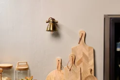 Spot Lights|Wall & Spot Lights^Nkuku Tubu Brass Spot Light - Antique Brass
