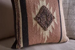 Bedroom Textiles|Cushions^Nkuku Tussi Mara Cushion Cover - Dusty Pink