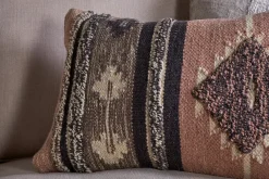 Bedroom Textiles|Cushions^Nkuku Tussi Sia Cushion Cover - Dusty Pink