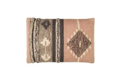 Bedroom Textiles|Cushions^Nkuku Tussi Sia Cushion Cover - Dusty Pink