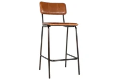 Kitchen & Dining|Bar Stools & Bar Chairs^Nkuku Ukari Counter Chair - Aged Tan