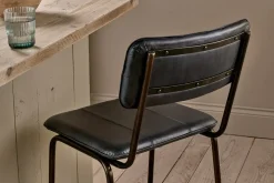 Kitchen & Dining|Bar Stools & Bar Chairs^Nkuku Ukari Counter Chair - Aged Black