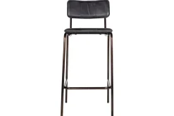 Kitchen & Dining|Bar Stools & Bar Chairs^Nkuku Ukari Counter Chair - Aged Black