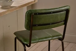 Kitchen & Dining|Bar Stools & Bar Chairs^Nkuku Ukari Counter Chair - Rich Green
