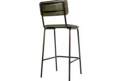 Kitchen & Dining|Bar Stools & Bar Chairs^Nkuku Ukari Counter Chair - Rich Green