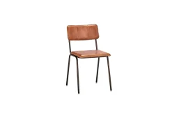 Home Office|Kitchen & Dining^Nkuku Ukari Leather Dining Chair - Aged Tan