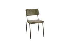 Home Office|Kitchen & Dining^Nkuku Ukari Leather Dining Chair - Rich Green