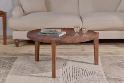 Living|Coffee Tables^Nkuku Umar Mango Wood Coffee Table - Dark Brown