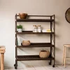 Kitchen Storage|Home Office^Nkuku Umi Iron Shelf - Extra Large