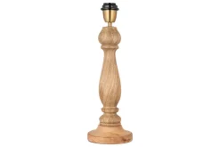 Desk Lamps|Table Lamps^Nkuku Usha Classic Wooden Table Lamp - Natural