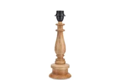 Bedside Lamps|Table Lamps^Nkuku Usha Mango Wood Lamp