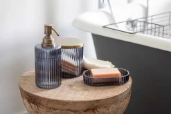 Bathroom Accessories^Nkuku Valeska Recycled Glass Soap Dispenser