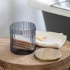 Bathroom Accessories^Nkuku Valeska Recycled Glass Storage Pot