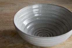 Breakfast Accessories|Bowls^Nkuku Valinha Earthenware Cereal Bowl - Grey