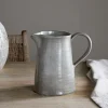 Jugs^Nkuku Valinha Earthenware Jug - Grey - Large