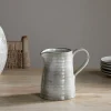 Jugs^Nkuku Valinha Earthenware Jug - Grey - Small