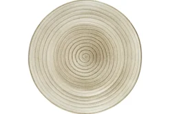 Trays & Platters^Nkuku Valinha Earthenware Round Platter - Grey