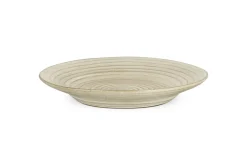Trays & Platters^Nkuku Valinha Earthenware Round Platter - Grey