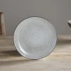 Plates^Nkuku Valinha Earthenware Side Plate - Grey