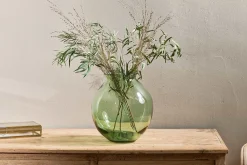 Decorative Home Accessories|Vases^Nkuku Vanita Glass Vase - - Wide Green