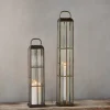 Decorative Home Accessories|Lanterns^Nkuku Vemula Lantern - Antique Brass