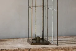 Decorative Home Accessories|Lanterns^Nkuku Vemula Lantern - Antique Brass