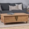 Hallway & Bootroom|Living^Nkuku Vidur Mango Wood Chest - Natural