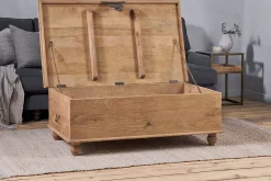 Hallway & Bootroom|Living^Nkuku Vidur Mango Wood Chest - Natural