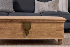 Hallway & Bootroom|Living^Nkuku Vidur Mango Wood Chest - Natural