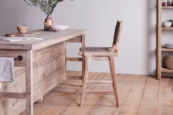 Kitchen & Dining|Bar Stools & Bar Chairs^Nkuku Vinay Woven Counter Chair - Natural