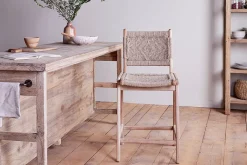 Kitchen & Dining|Bar Stools & Bar Chairs^Nkuku Vinay Woven Counter Chair - Natural