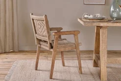 Kitchen & Dining|Dining Chairs & Benches^Nkuku Vinay Woven Dining Chair - Natural