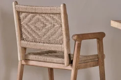 Kitchen & Dining|Dining Chairs & Benches^Nkuku Vinay Woven Dining Chair - Natural