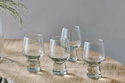 Entertaining Glasses^Nkuku Visla Glass - Light Smoke (Set of 4)