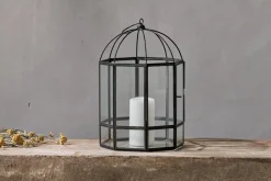 Decorative Home Accessories|Lanterns^Nkuku Visranti Lantern - Black