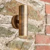 Outdoor Lights^Nkuku Vitla Outdoor Wall Lamp - Antique Brass