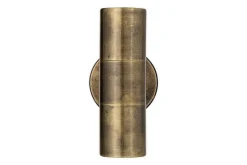 Outdoor Lights^Nkuku Vitla Outdoor Wall Lamp - Antique Brass