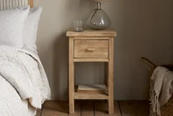 Bedroom|Beside Tables^Nkuku Vivan Grooved Bedside Table - Natural