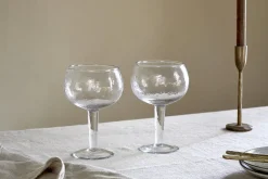 Entertaining Glasses^Nkuku Yala Hammered Gin Glass - (Set of 2) Clear