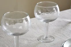 Entertaining Glasses^Nkuku Yala Hammered Gin Glass - (Set of 2) Clear