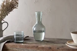 Jugs^Nkuku Yala Hammered Jug - Sage Green