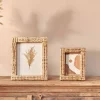 Decorative Home Accessories|Desk Accessories^Nkuku Yanis Rattan Photo Frame