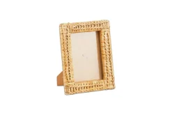 Decorative Home Accessories|Desk Accessories^Nkuku Yanis Rattan Photo Frame