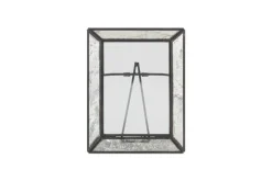 Decorative Home Accessories|Photo Frames^Nkuku Yash Antique Glass & Iron Photoframe - Antique Black