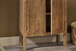 Home Office|Kitchen & Dining^Nkuku Yasha Reeded Mango Wood Cabinet