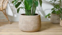 Garden Planters^Nkuku Zadie Terracotta Planter - Natural - Large